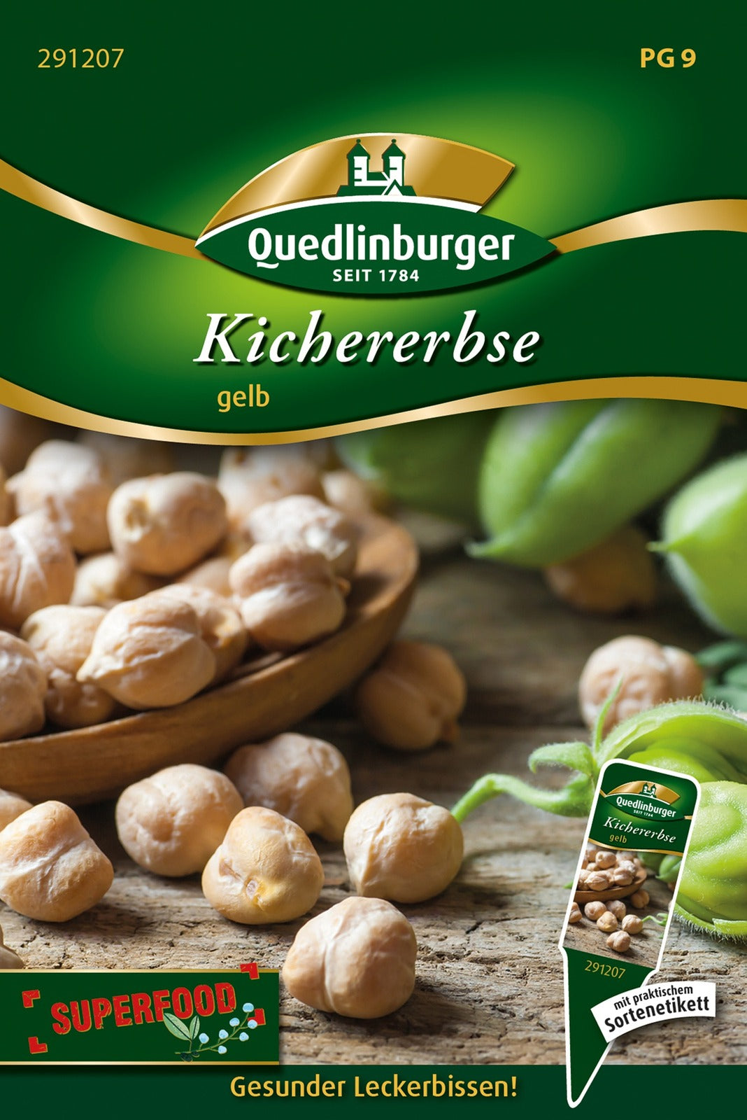Quedlinburger Kichererbse gelb