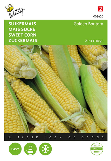 Buzzy Seeds Zuckermais Golden Bantam