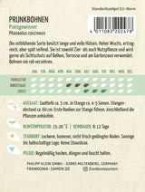 Frankonia Samen Prunkbohnen Preisgewinner