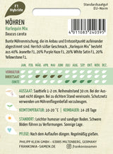 Frankonia Samen Möhren Harlequin Mix