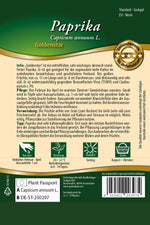Quedlinburger Blockpaprika Goldenstar