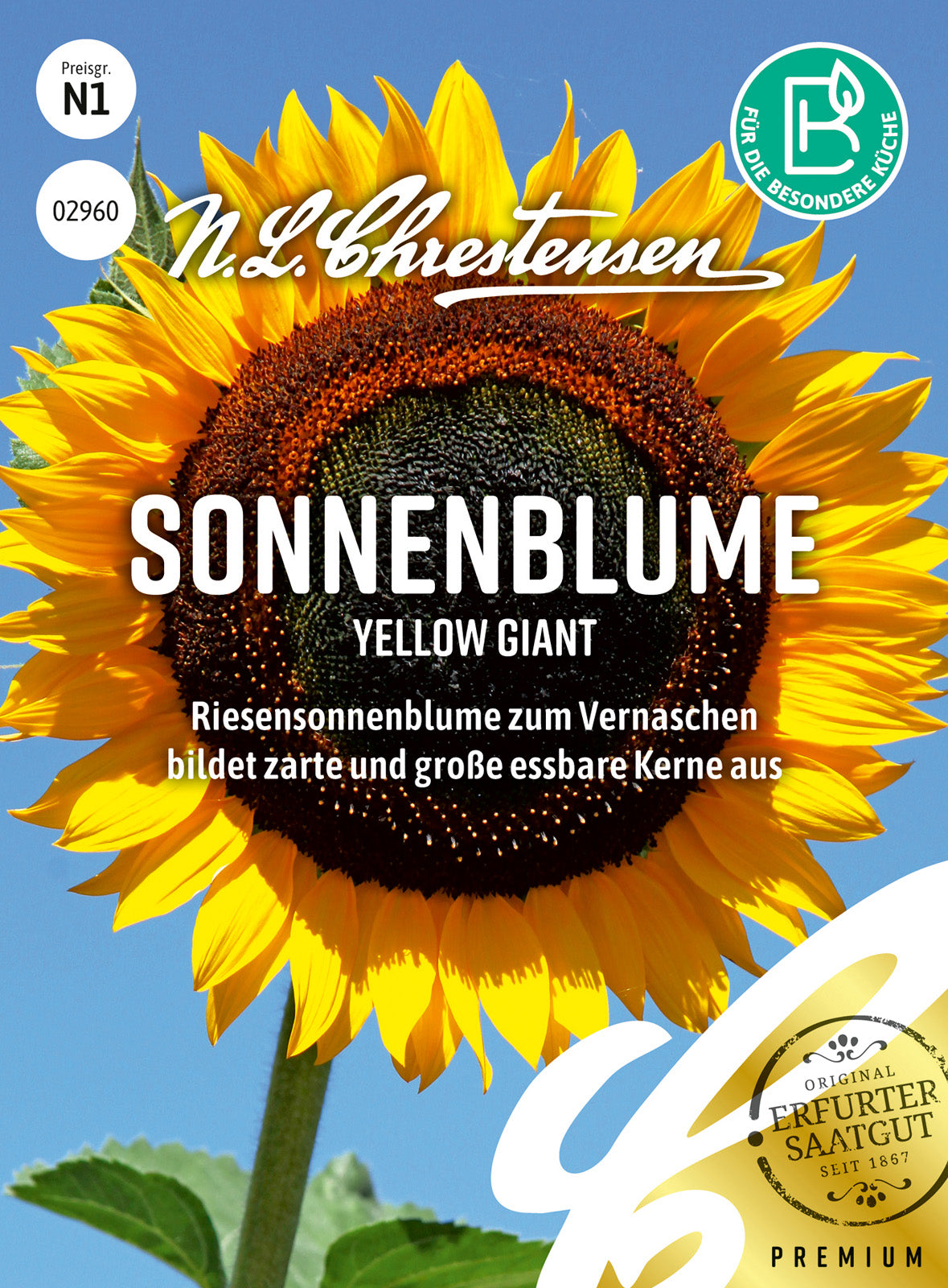 N.L. Chrestensen Sonnenblume Yellow Giant