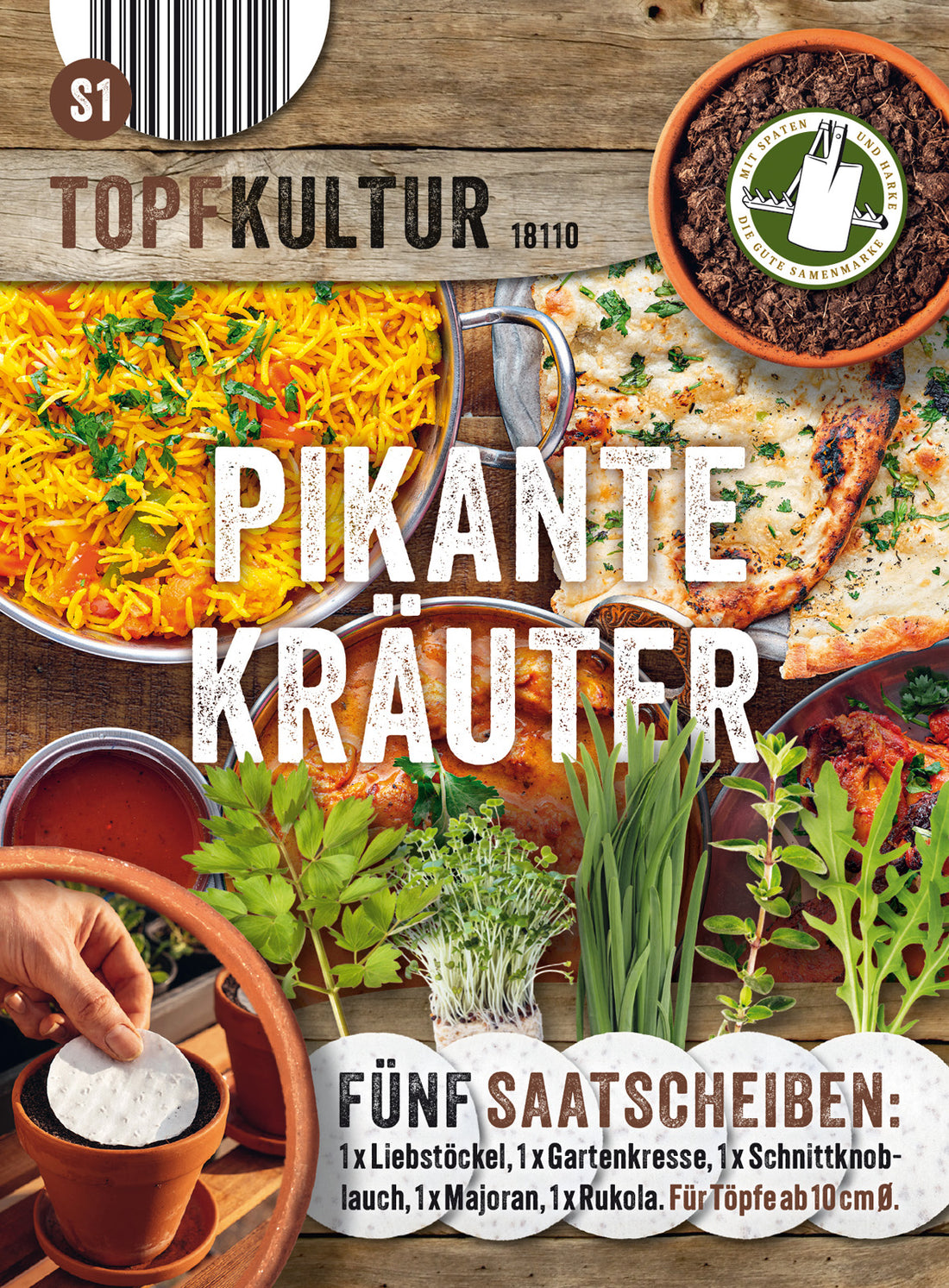 N.L. Chrestensen Pikante Kräuter Saatscheibe