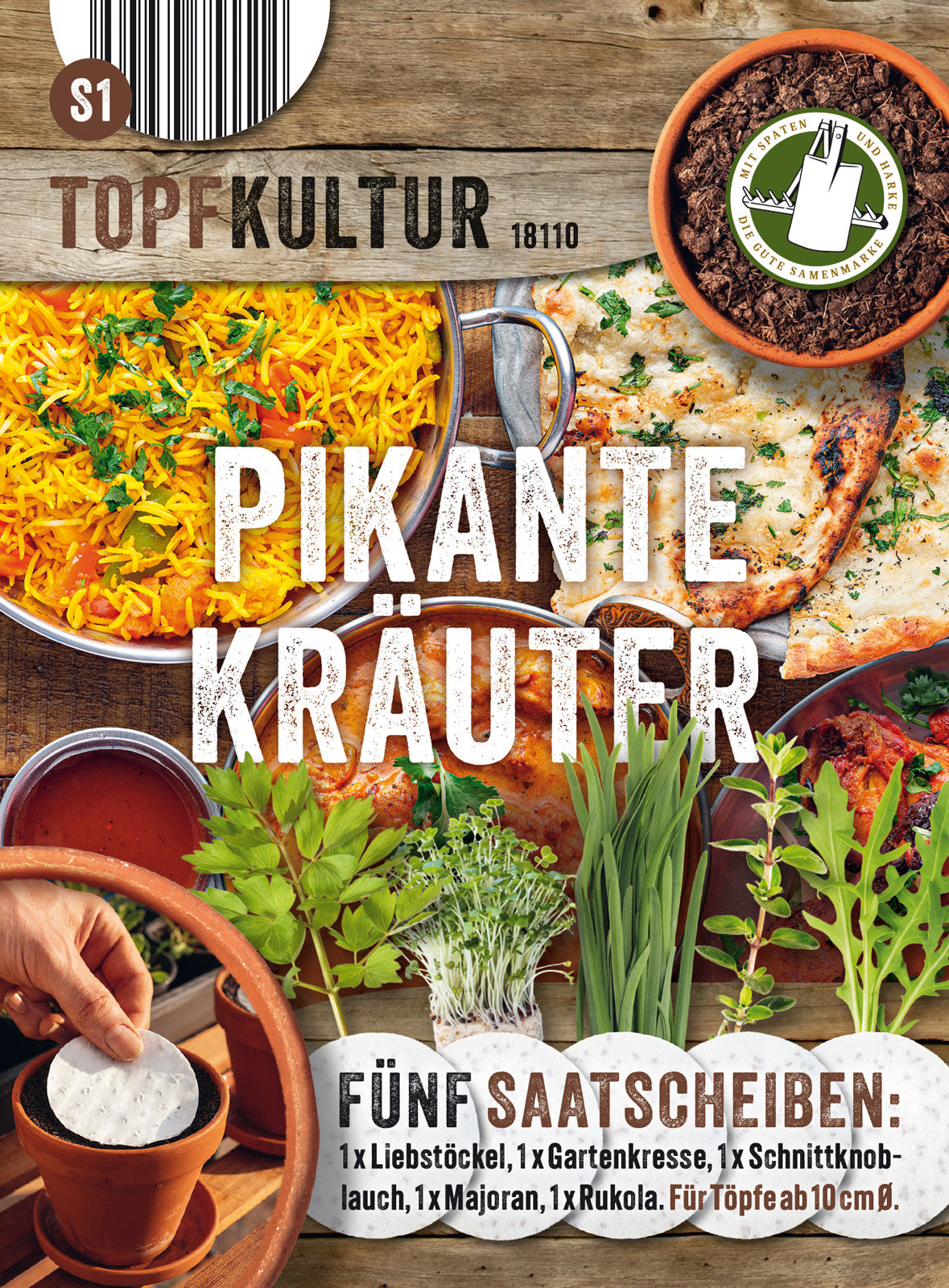 N.L. Chrestensen Pikante Kräuter Saatscheibe