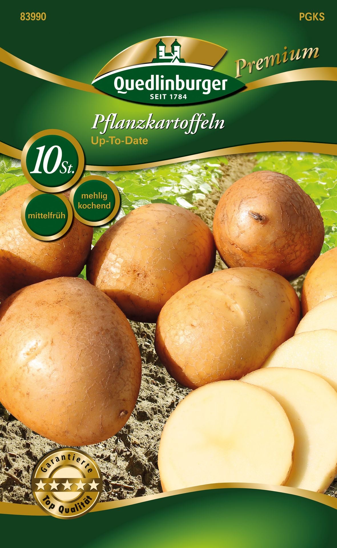 Quedlinburger Pflanzkartoffel Up-To-Date 10 Stück