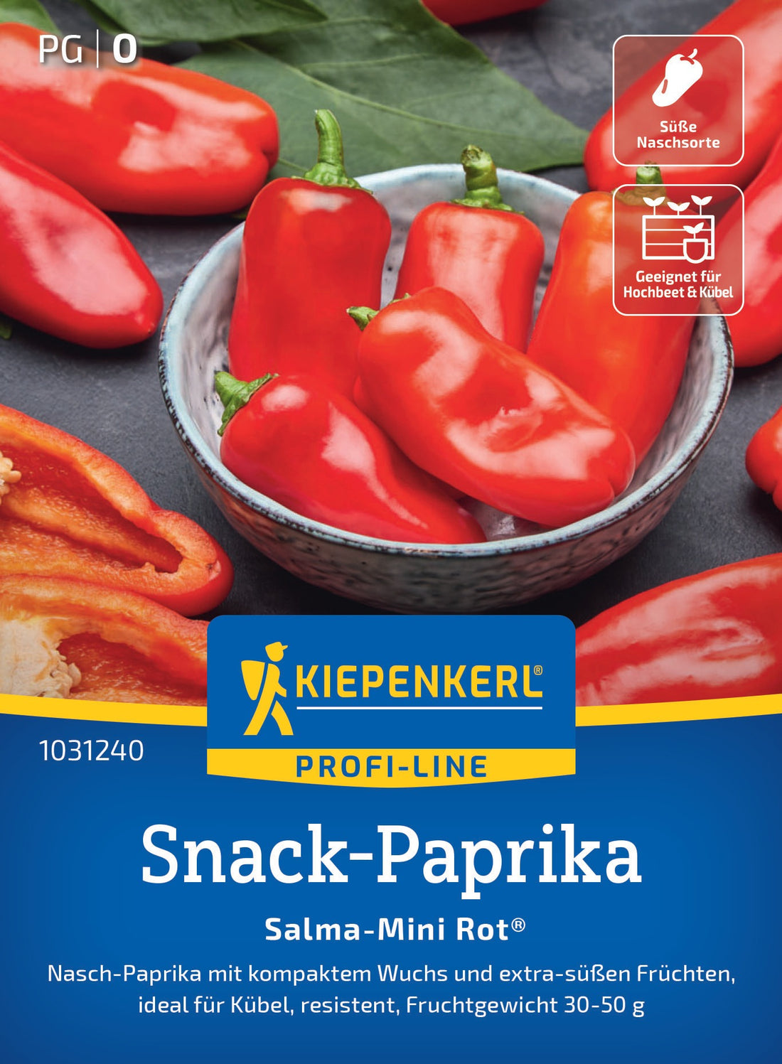 Kiepenkerl Paprika Salma-Mini Rot®