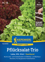 Kiepenkerl Pflück- & Schnittsalat Loka, Vili, Kyrio Saatband