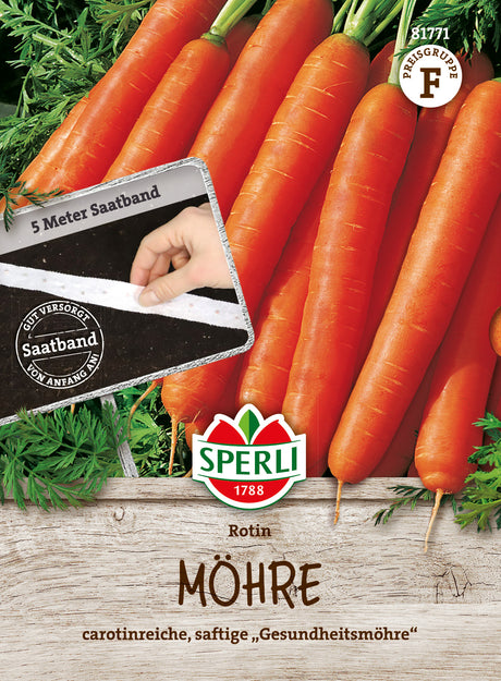 SPERLI Möhre Rotin Saatband