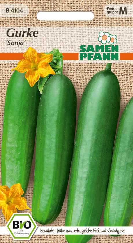 Samen Pfann BIO Gurke Sonja