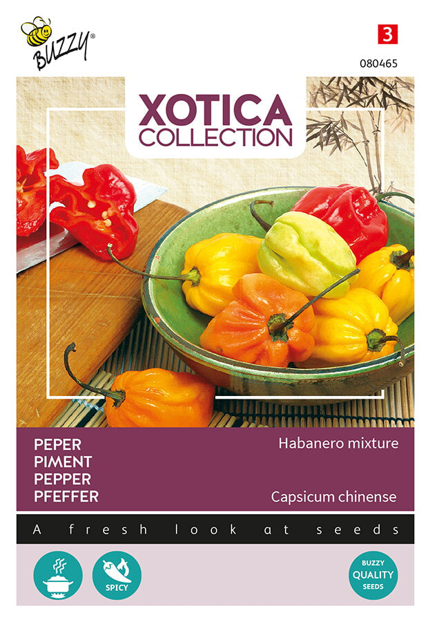 Buzzy Seeds Pfeffer  Habanero Mischung