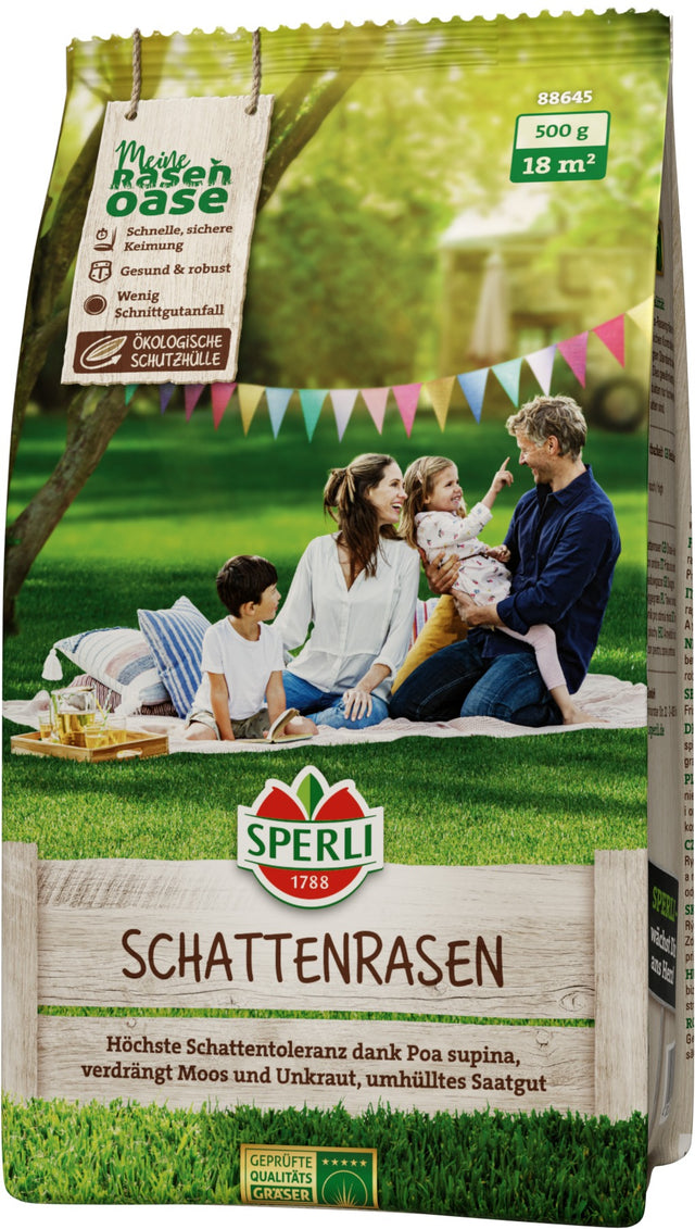SPERLI SPERLI's Schattenrasen Umhüllt 500 g