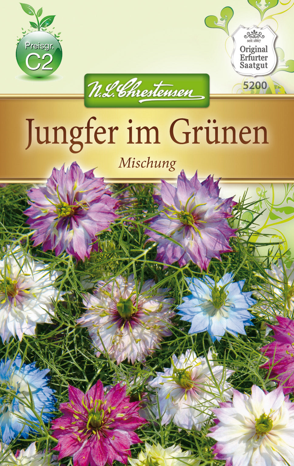 N.L. Chrestensen Nigella Jungfer im Grünen, Mischung