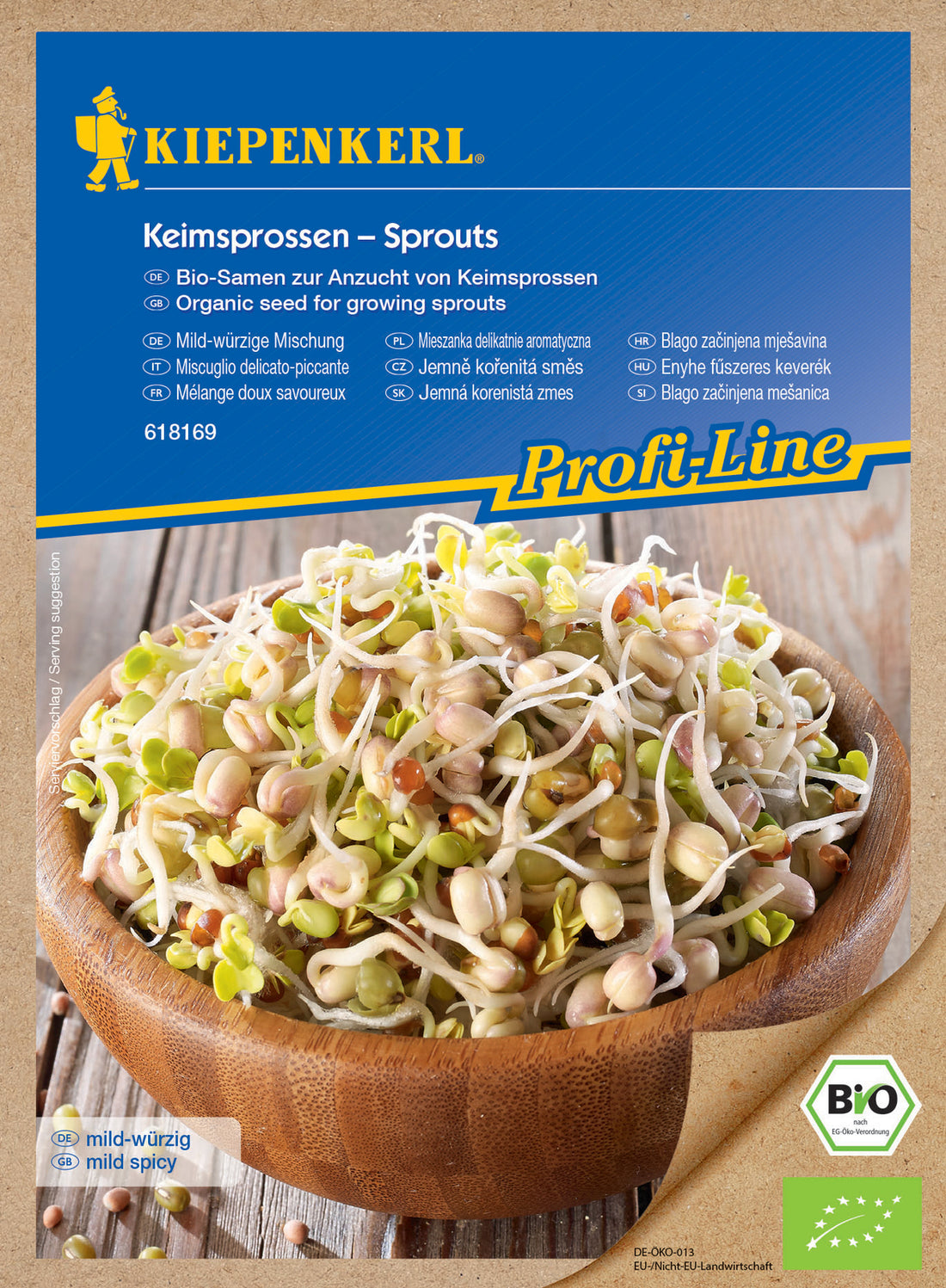 Kiepenkerl BIO Keimsprossen Mild-würzige Mischung