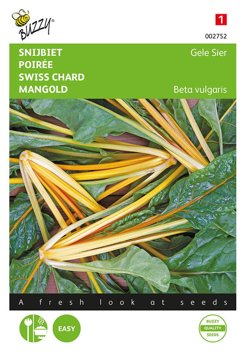 Buzzy Seeds Mangold Gelbstielig