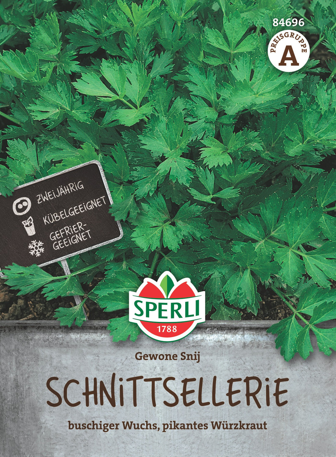 SPERLI Schnittsellerie Gewone Snij