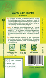 Quedlinburger Zwiebel De Barletta
