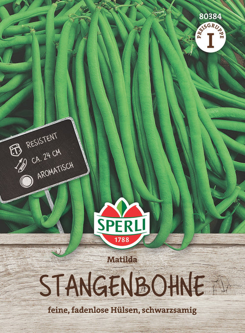 SPERLI Stangenbohne Matilda