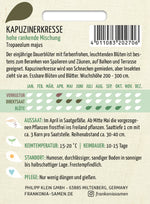 Frankonia Samen Kapuzinerkresse hohe rankende Mischung