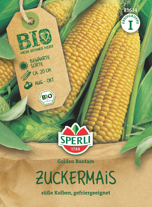 SPERLI BIO Zuckermais Golden Bantam