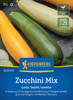 Kiepenkerl Zucchini Leila, Soleil, Ismalia