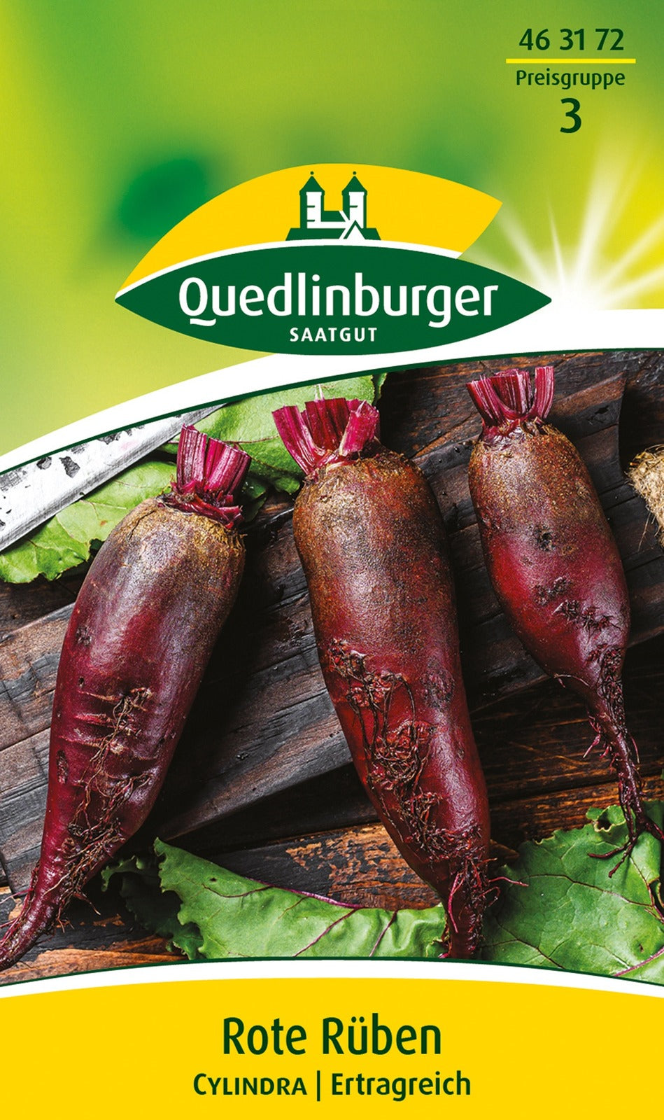 Quedlinburger Rote Bete Cylindra