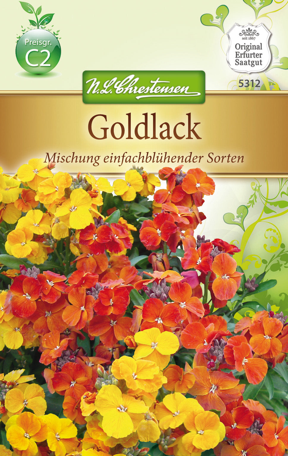 N.L. Chrestensen Erysimum Goldlack, Mischung
