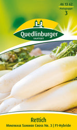 Quedlinburger Herbstrettich Minowase Summer Cross Nr. 3