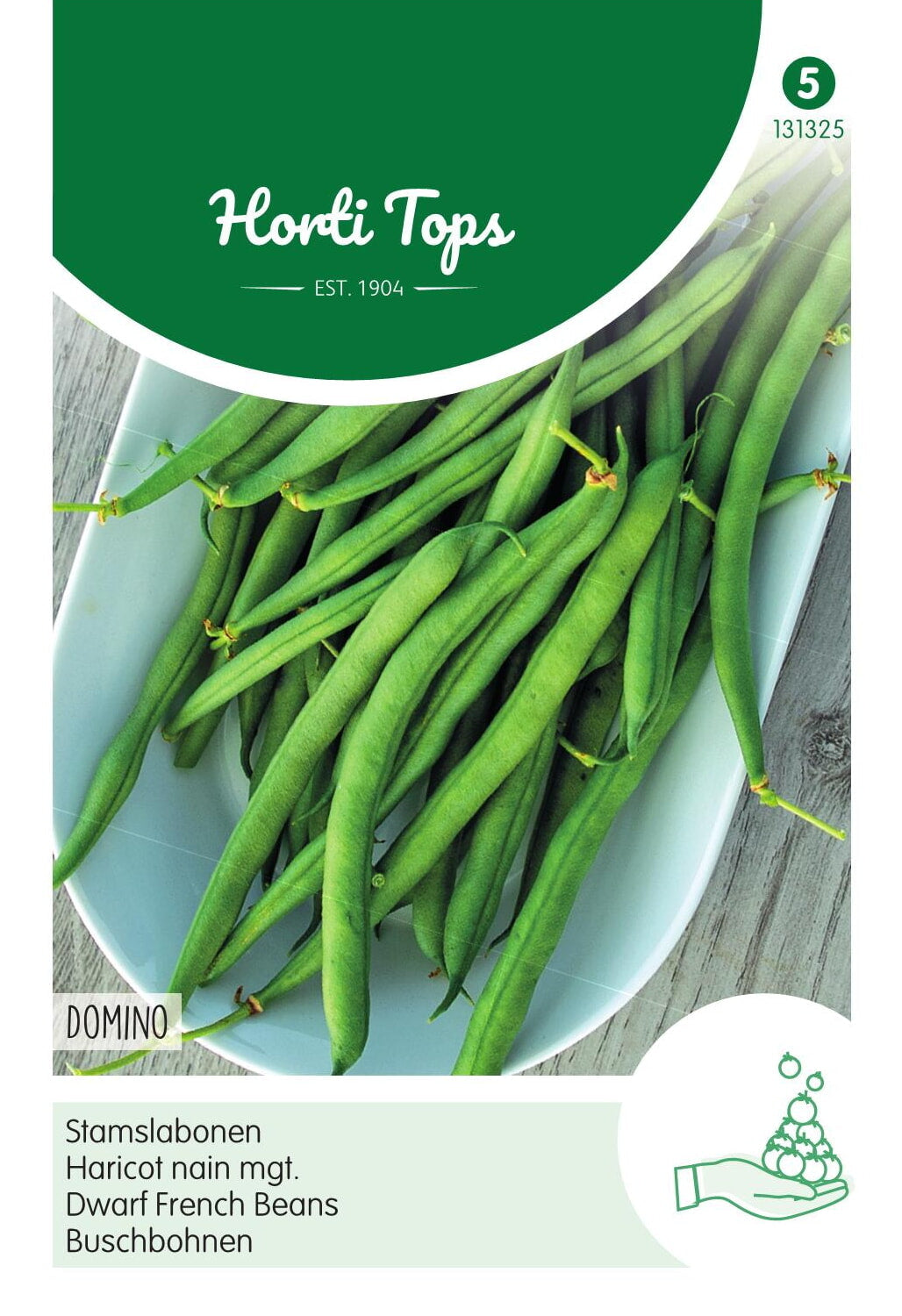 Horti Tops Buschbohnen Domino