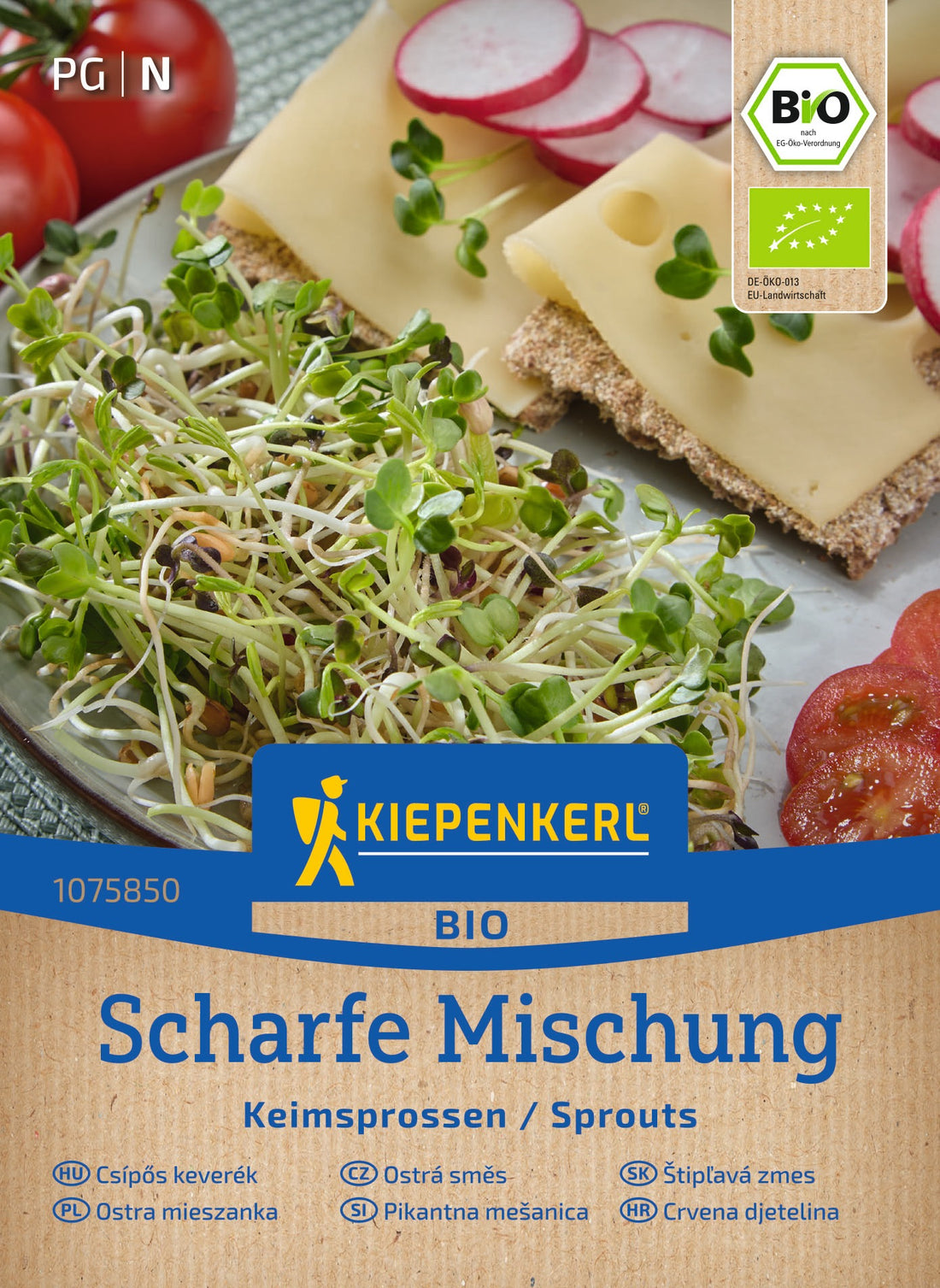 Kiepenkerl BIO Keimsprossen Scharfe Mischung