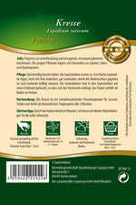 Quedlinburger Gartenkresse Polycress 5 Saatscheiben