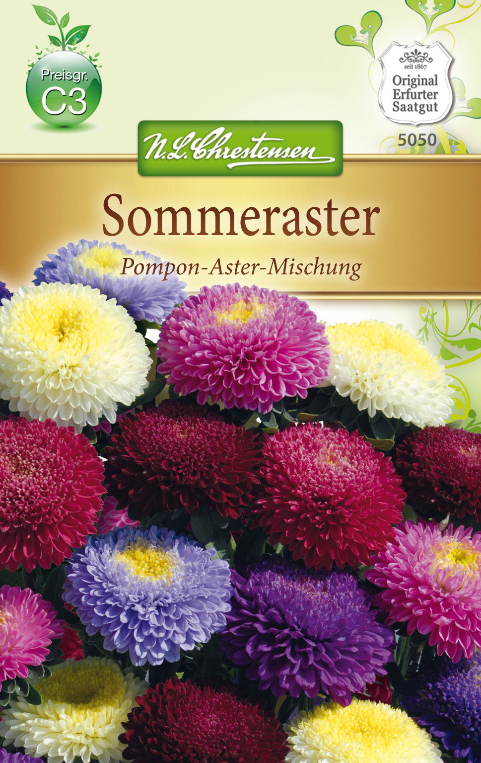 N.L. Chrestensen Sommeraster Pompon Mischung