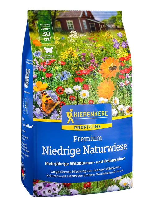 Kiepenkerl Wildblumen- & Kräuerwiese Nature Niedrige, 0,25 kg Profi-Line