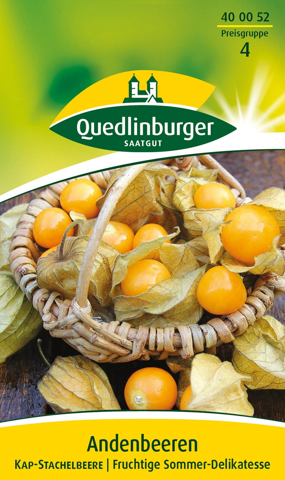 Quedlinburger Kap-Stachelbeere orange