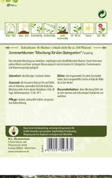 N.L. Chrestensen Sommerblumenmischung für den Steingarten