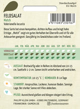 Frankonia Samen Feldsalat Match