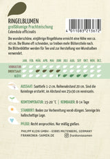 Frankonia Samen Ringelblumen großblumige Prachtmischung