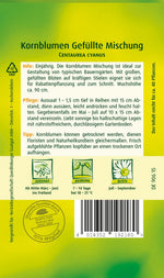 Quedlinburger Kornblume gefüllte Mischung