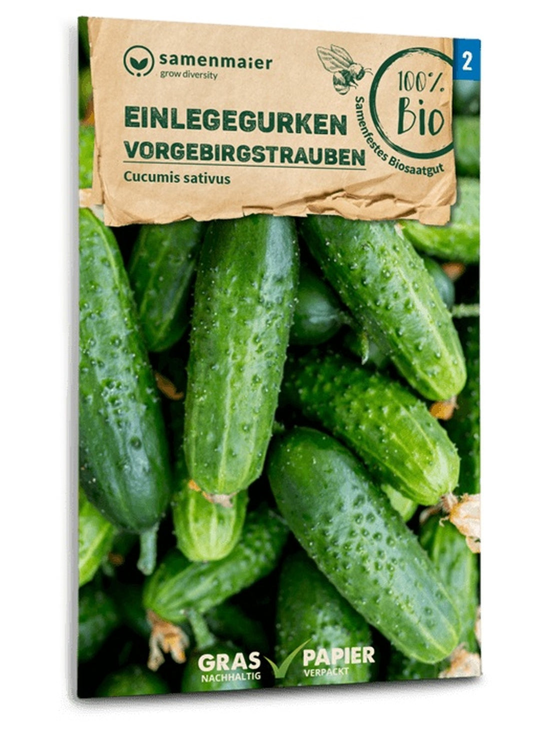 Samen Maier BIO Einlegegurken Vorgebirgstrauben