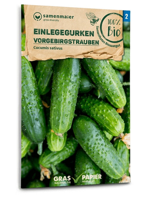 Samen Maier BIO Einlegegurken Vorgebirgstrauben