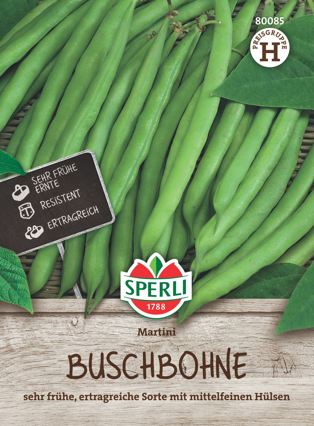SPERLI Buschbohne Martini