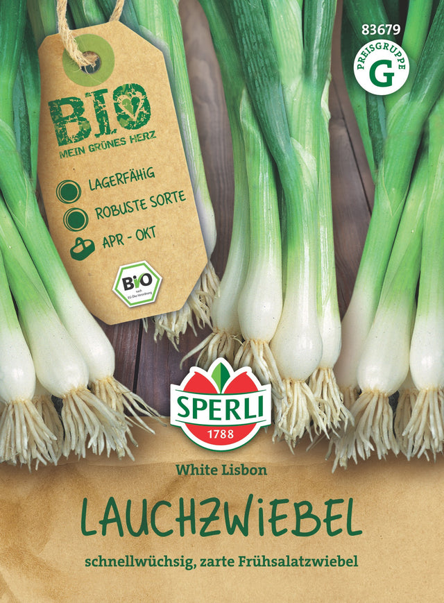 SPERLI BIO Lauchzwiebel White Lisbon