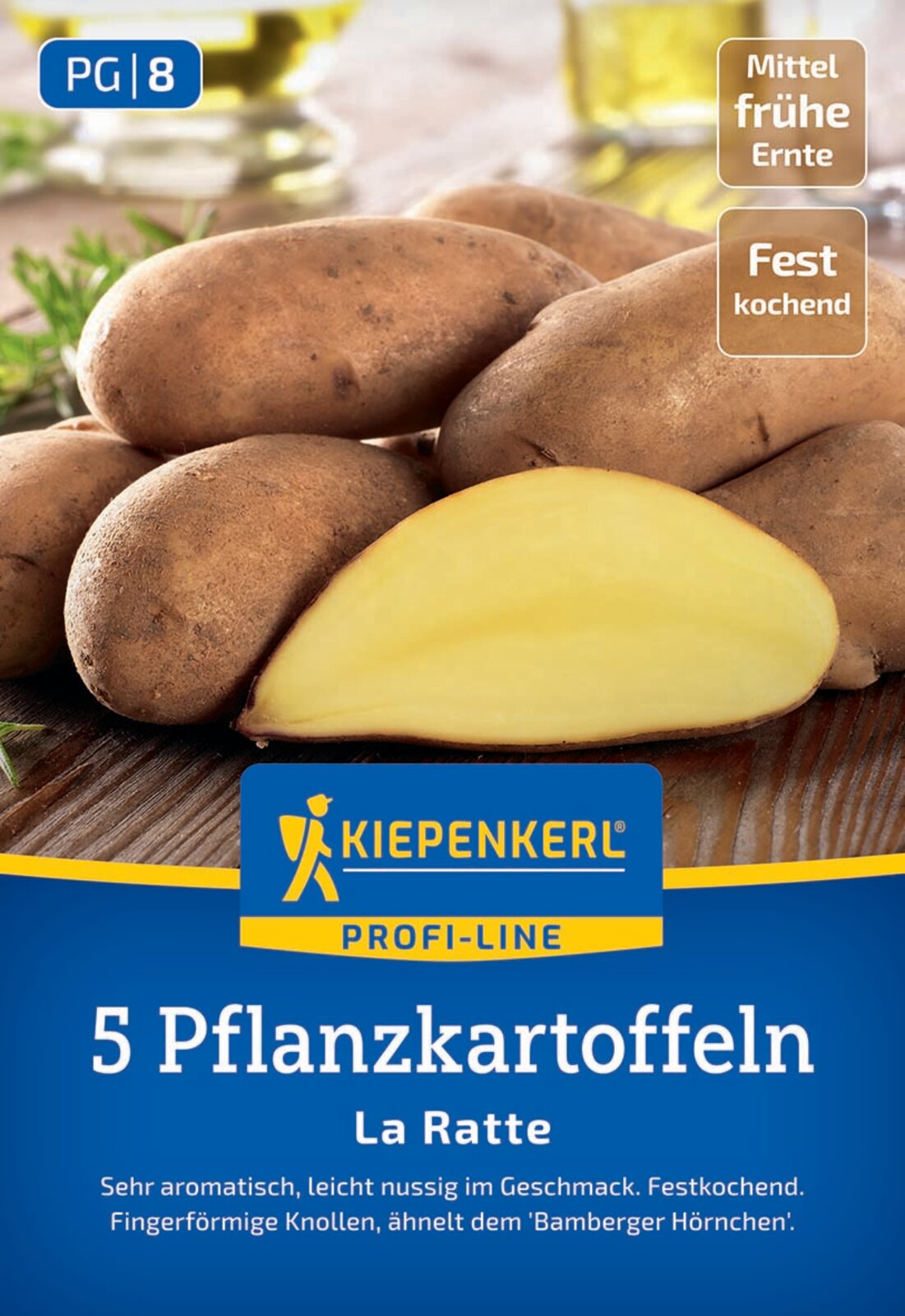 Kiepenkerl Pflanzkartoffel La Ratte 5 Stück