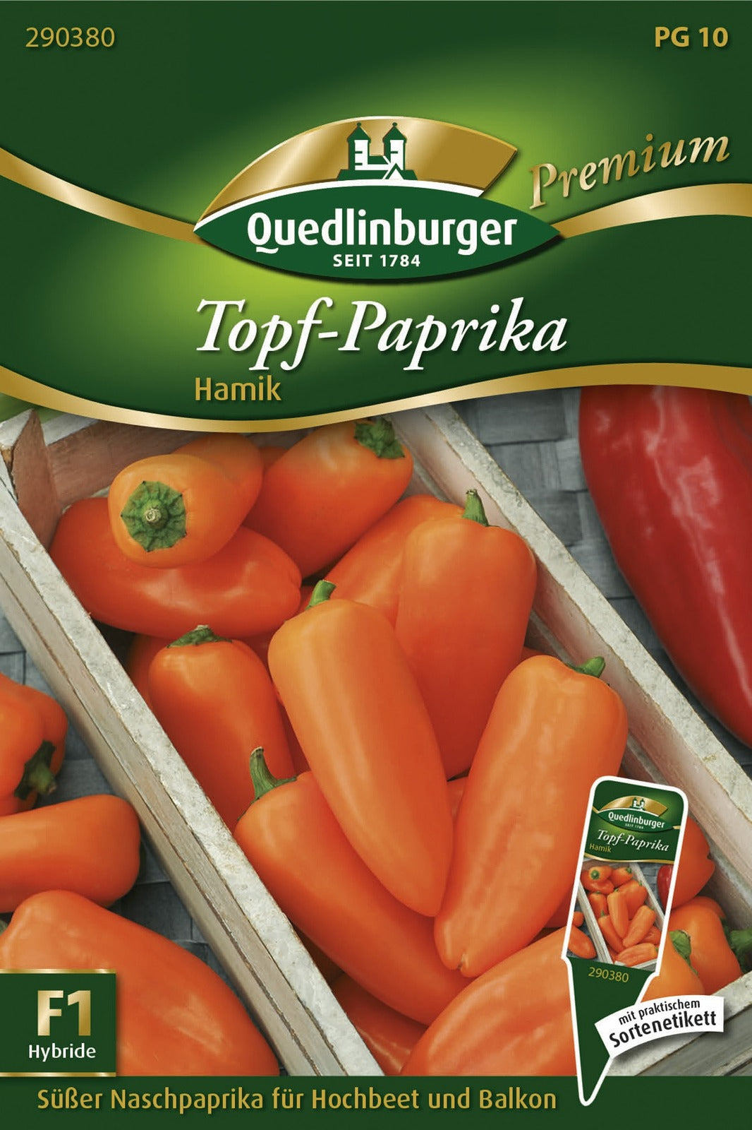 Quedlinburger Spitzpaprika Hamik