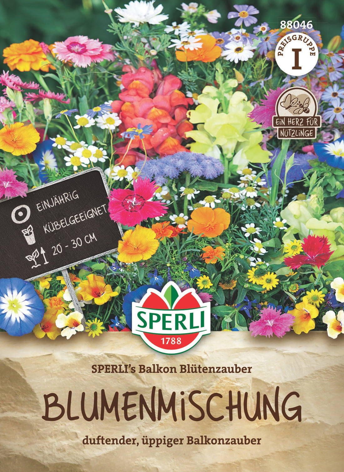 SPERLI Blumensamen-Mischungen SPERLI's Balkon Blütenzauber