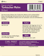 Pabst Keimkraft Mohn Türkischer Brillant