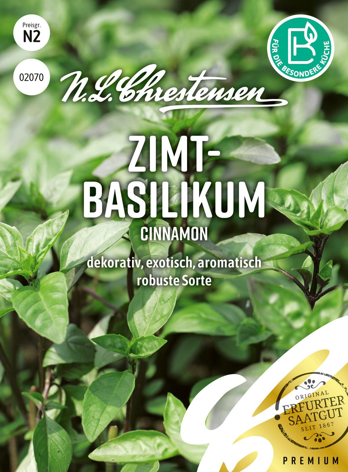 N.L. Chrestensen Zimt-Basilikum Cinnamon