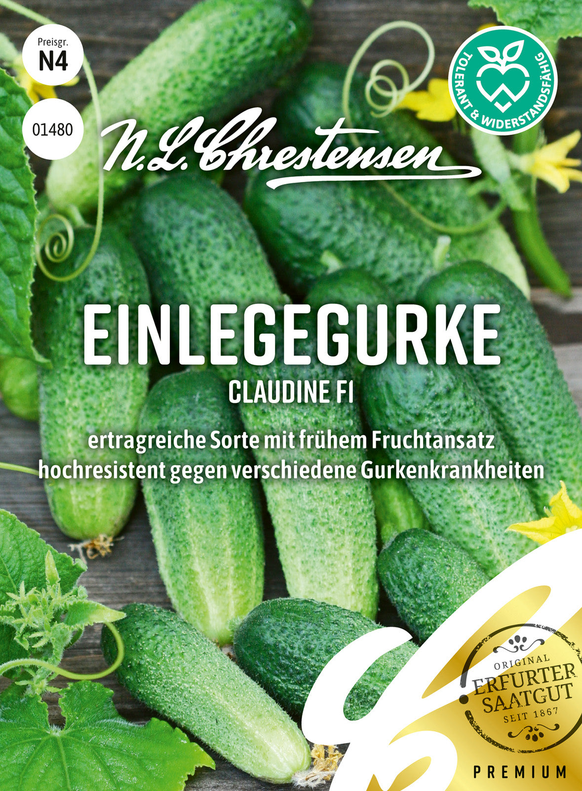 N.L. Chrestensen Einlegegurke Claudine F1