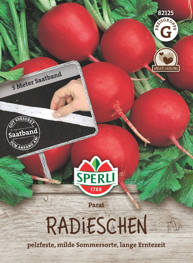 SPERLI Radieschen Parat Saatband