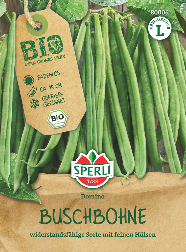 SPERLI BIO Buschbohne Domino