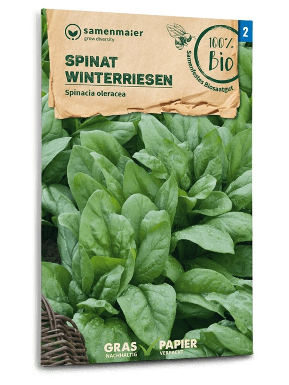 Samen Maier BIO Spinat Winterriesen